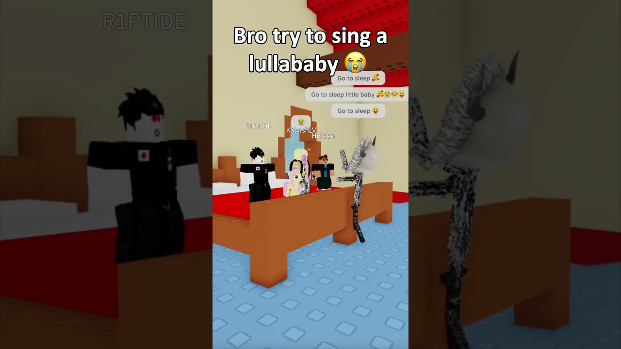 Watch Bro try to sing lullababy 😭 #roblox #lullaby #song #comedy #memes #funny #advertising #commercial on YouTube Watch Bro try to sing lullababy 😭 #roblox #lullaby #song #comedy #memes #funny #advertising #commercial on YouTube