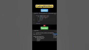 How to become a senior front-end developer. #javascript #webdeveloper #coding #codingwithnick #html