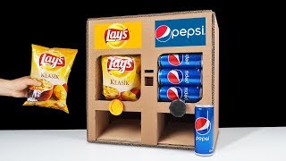 How to Make LAY'S Chips and Pepsi Vending Machine