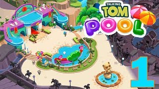 TALKING TOM POOL - WALKTHROUGH GAMEPLAY - PART 1 ( iOS | Android ) screenshot 2
