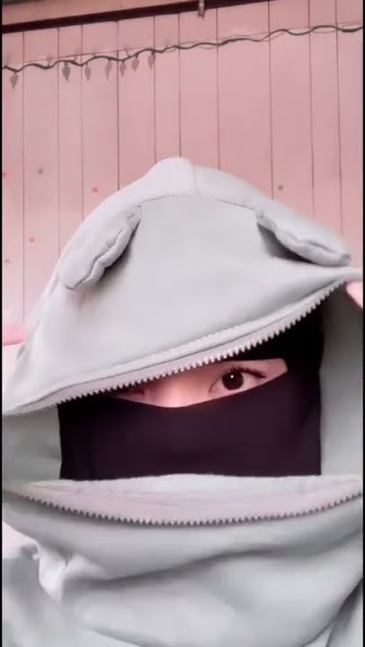 tiktok orang bercadar hannybun #short