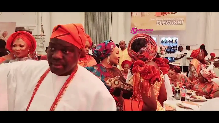 Olori Hadiza Elegushi Arrival to Monachy Event Center for the 70th birthday of her Mother-in-law