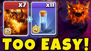 This is the Best TH18 Super Dragon Strategy in Clash of Clans! screenshot 1