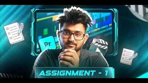 Tharun Speaks: Assignment -1 (Cohort 5.0) | Video Editing Journey