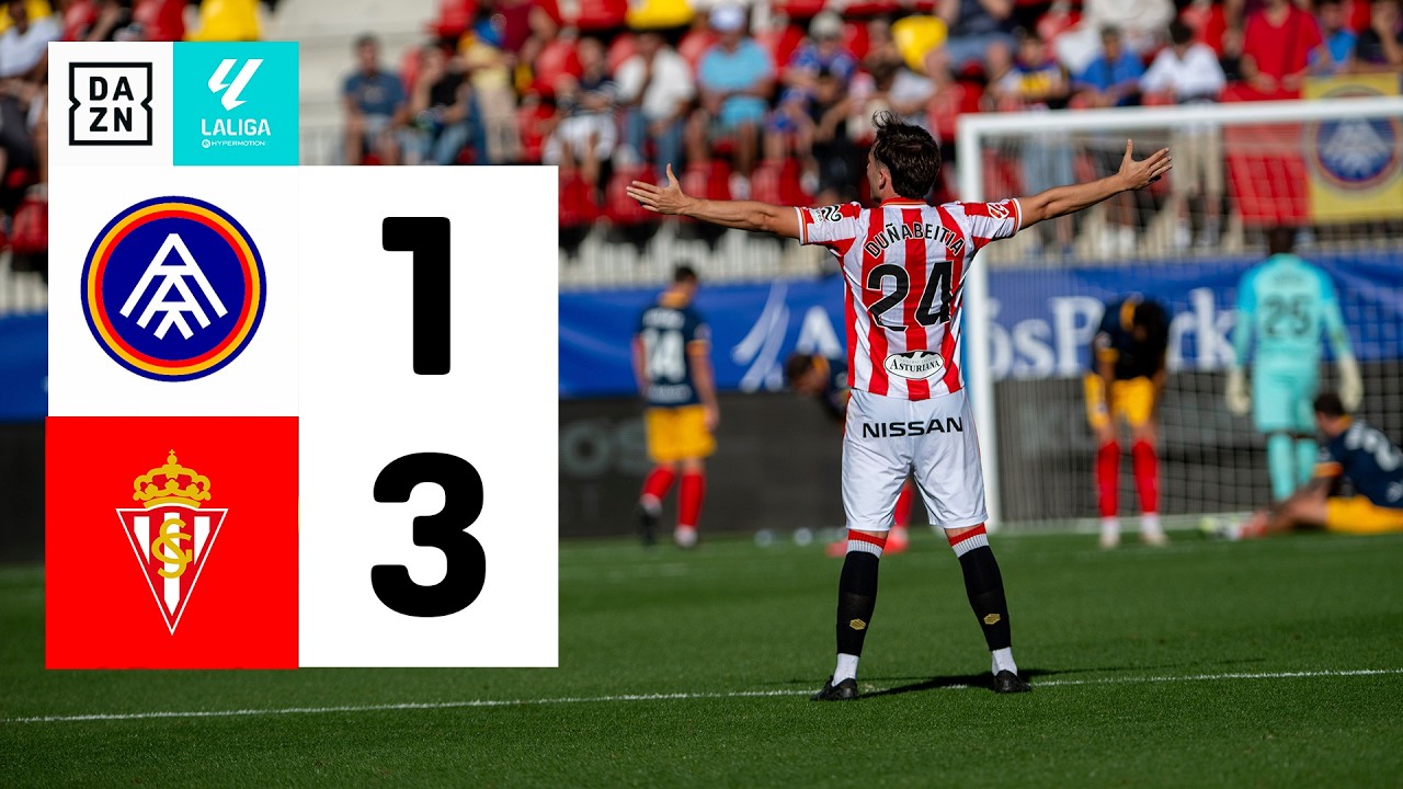 Resumen: FC Andorra vs Real Sporting (1-3) | Resumen | Highlights LALIGA HYPERMOTION