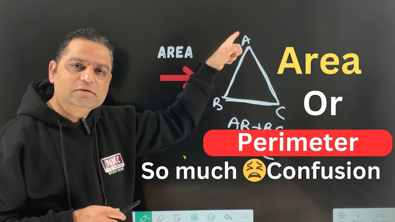 Area or Perimeter | How to identify | Examples with concept ...