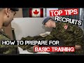 How to prepare for Reserve basic training | Top Tips | Canadian Army Reserve