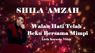 Download lagu Shila Amzah ~ Walau Hati Telah Beku Bersama Mimpi Lirik Karaoke