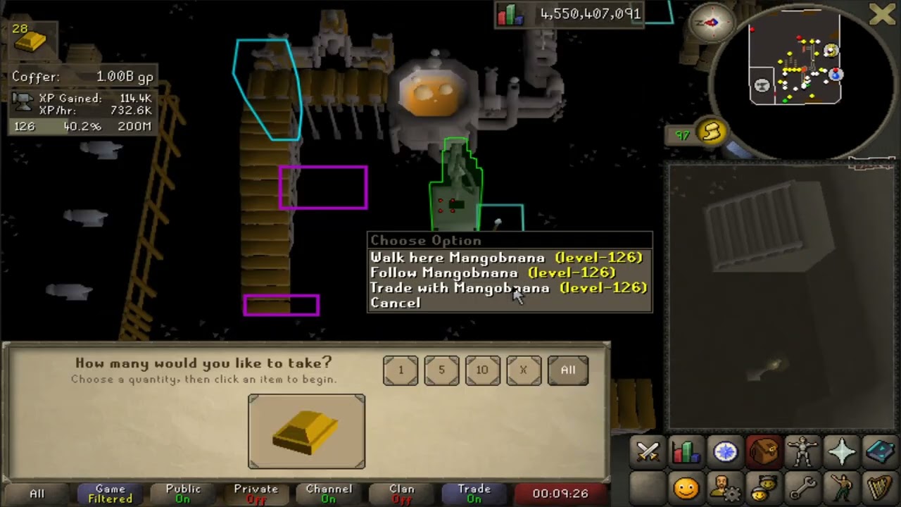 Optimized Smithing 6h - 4,229,050 XP