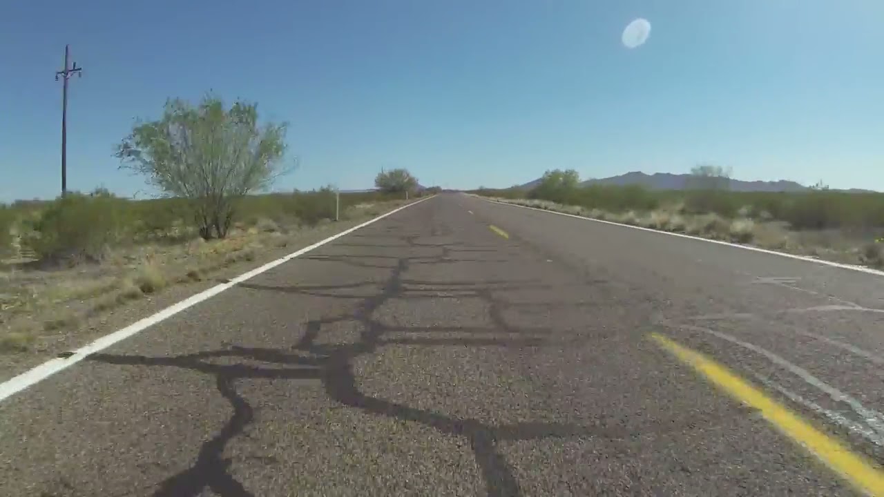 Code 82, Ajo to Goodyear Auto Service, Gila Bend for Oil Change