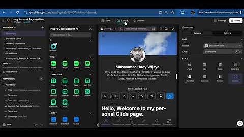 Simple Image Carousel in Glide (Using Glide AI Custom Component)