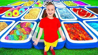 50 Mystery Pools Challenge | DON'T Trust Fall into the Wrong One!