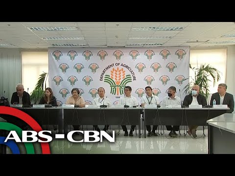 Department Of Agriculture Holds Press Conference ABS CBN News 