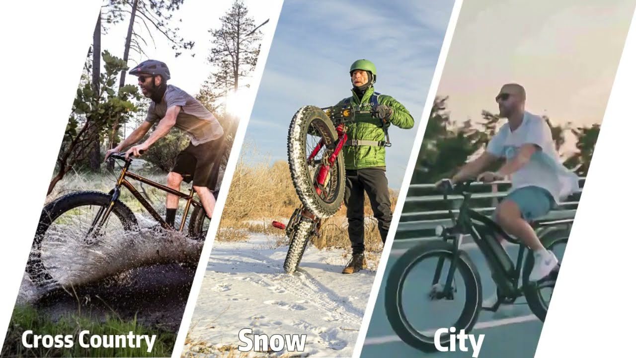 Unleash Winter Adventure with Hycline's Ultimate Snow Bike Tires!