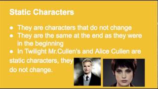 Characterization video- differences between characters