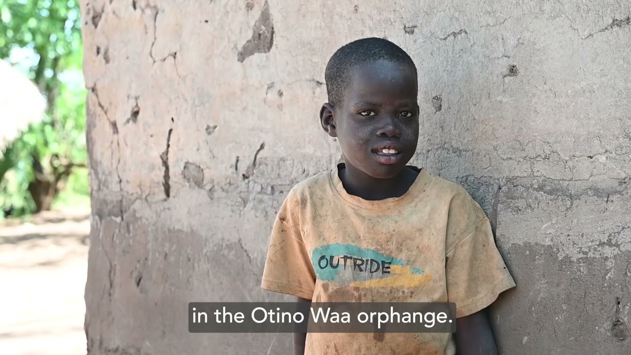 Bringing new children to Otino Waa orphanage in northern Uganda.