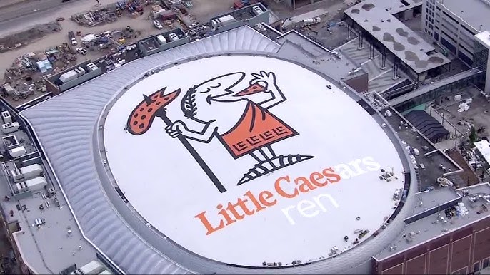 LEGO model of Little Caesars Arena unveiled at Red Wings game