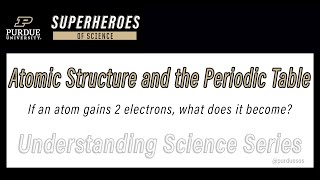 Atomic Structure and the Periodic Table: If an atom gains 2 electrons, what does it become?