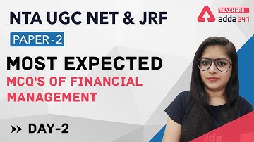 UGC NET Paper 2 | Commerce | Most Expected MCQ