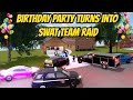 Greenville, Wisc Roblox l Family Birthday Party Turns to SWAT Raid Rp