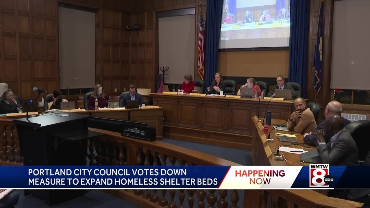 Portland City Council votes down emergency shelter beds again YouTube