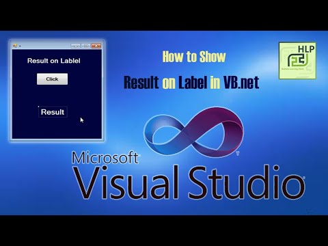 05-VB How To Display Result  on a Label Using Button in vb.net | result on label | S. Muhammad Adnan