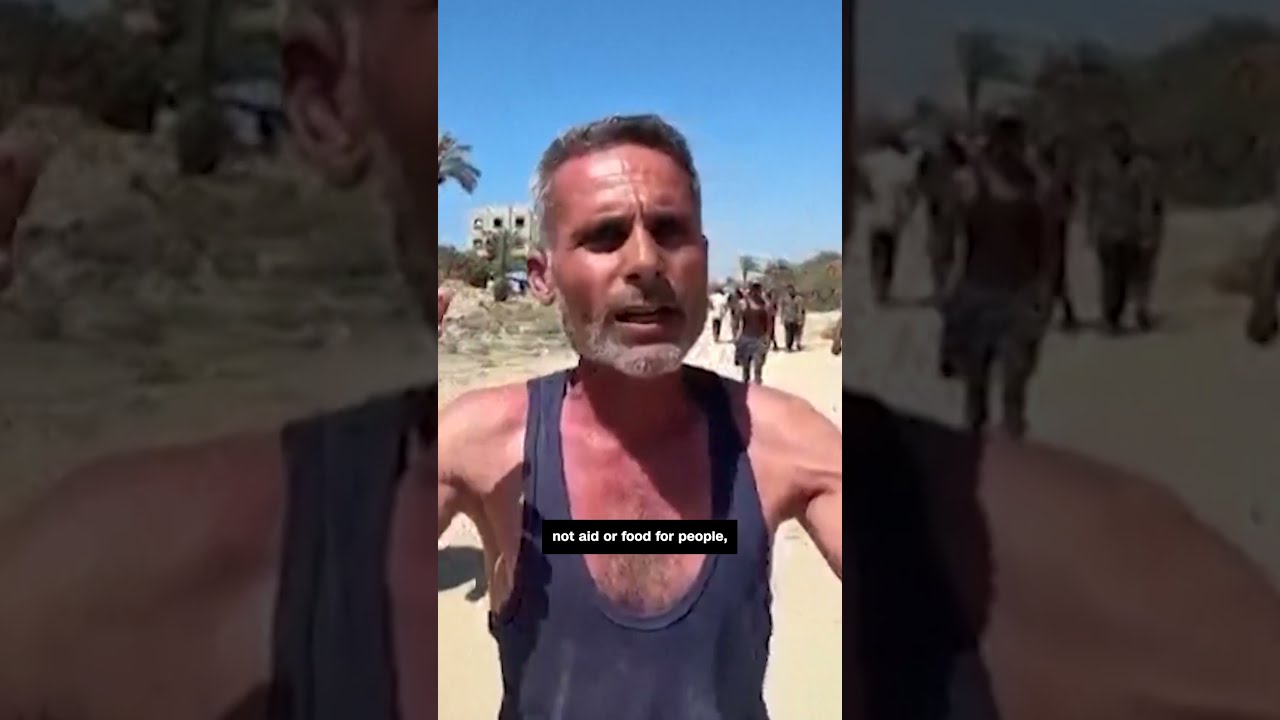  This Is Considered Death Not Aid Or Food People In Gaza React To Israel Airdropping Packages