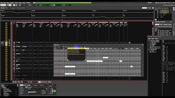 My piano roll tool for Renoise Music Tracker (work in progress)