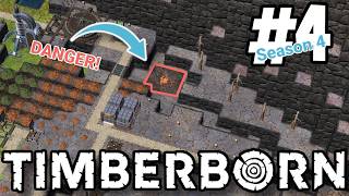 Blocking off this Badwater Source in the nick of time! | The Timberpunkers (Timberborn S04E04)