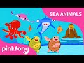 Move Like Sea Animals | Sea Animal Songs | Animal Songs | Pinkfong Songs for Children