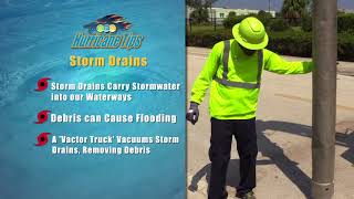 Hurricane Tips:  Keep Storm Drains Free of Debris