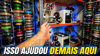 ESSE PRODUTO ME AJUDOU DEMAIS NA MINHA FARM DE IMPRESSÃO 3D