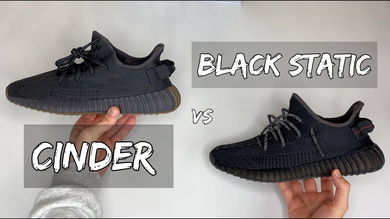 black cinder yeezy