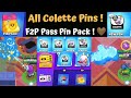 Brawl Pass Season 3 Reveal+All New Skins Attack Animations(HD)#StarrPark All Colette Pins #BrawlTalk