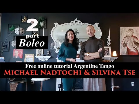 Boleo & Variations part 2, Бесплатные уроки Аргентинского Танго Michael Nadtochi & Silvina Tse