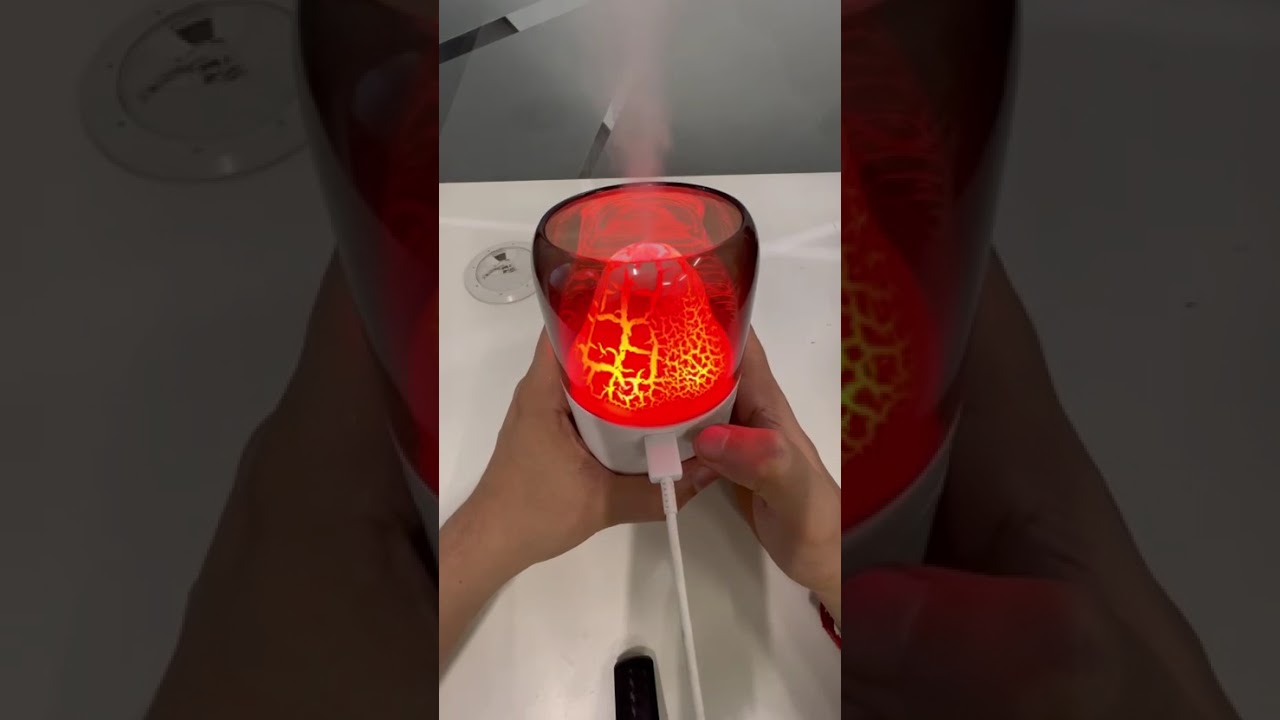 portronics Magma Humidifier with night Lamp #reels#youtubeshorts#humidifier#lamp#tending#viralvideo