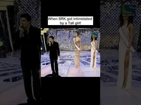 Shah Rukh Khan war völlig aus dem Häuschen, als er das 1,83 Meter große Mädchen sah!