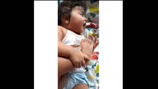 So cute jst look at her❤❤🤣😘 | baby laughing by FUNNY BABIES TV 49 views 3 years ago 55 seconds