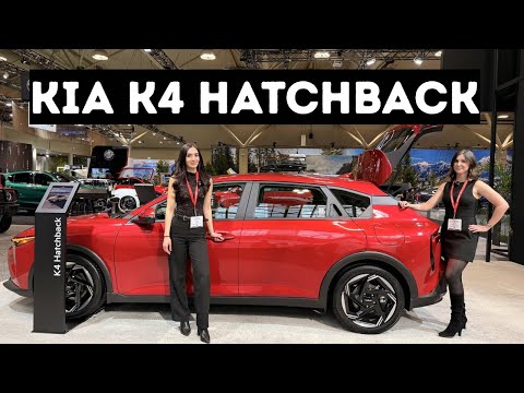 The New 2026 Kia K4 EX Hatchback! - Quick Overview (Canadian Autoshow)