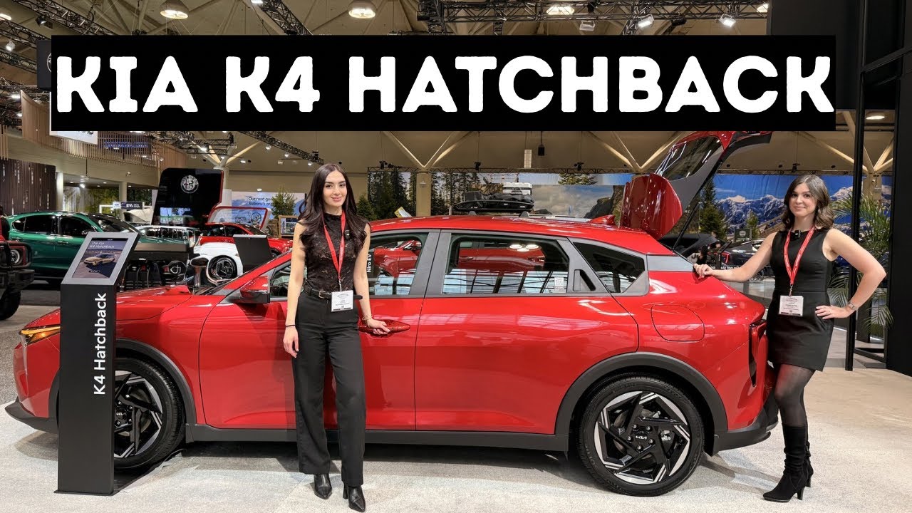 Новый хэтчбек Kia K4 EX 2026 года! - Краткий обзор (Канадский автосалон)