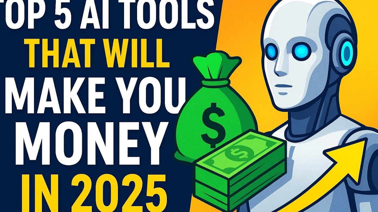 Top 5 AI Tools That Will Make You Money in 2025 (No Skills Needed) 💥 ...