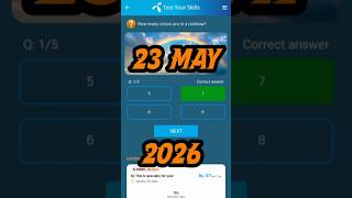 23 May 2026 | My telenor today questions | test your skills today | telenor questions today |