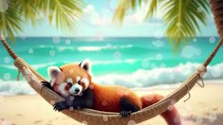 Ocean Breeze Relaxation | Loopable Calming BGM with Baby Panda 🌊🐼 screenshot 5