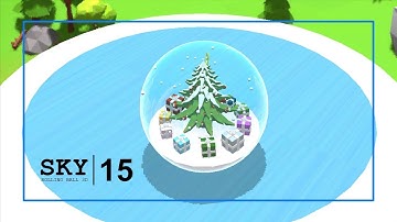 Sky Rolling Ball 3D - Gameplay Part 15 - New Update New Ball