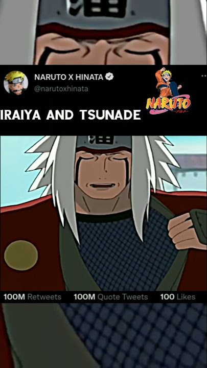 jiraiya and tsunade #naruto #tsunade #youtubeshorts