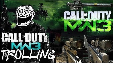 MW3 PC Sniper FFA trolling