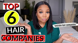 HIGHLY REQUESTED | AFFORDABLE TOP 6 HAIR WIG COMPANIES | CONSISTENCY IS KEY!