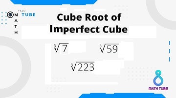 Cube Root of Imperfect Cube in 5 sec (Math Tricks)
