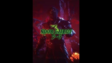 Mortal Kombat Sub-zero VS Noob Saibot edit #mk #edit #shorts