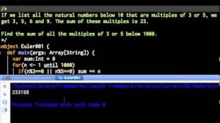 Scala for Java programmers, the Euler way - ep. 01 (2 of 3)